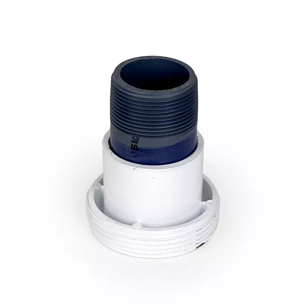 2” Union Nut x 1.5” Slip w/ 1.5” MPT Glued Nipple for Sequence 6" Priming Pots