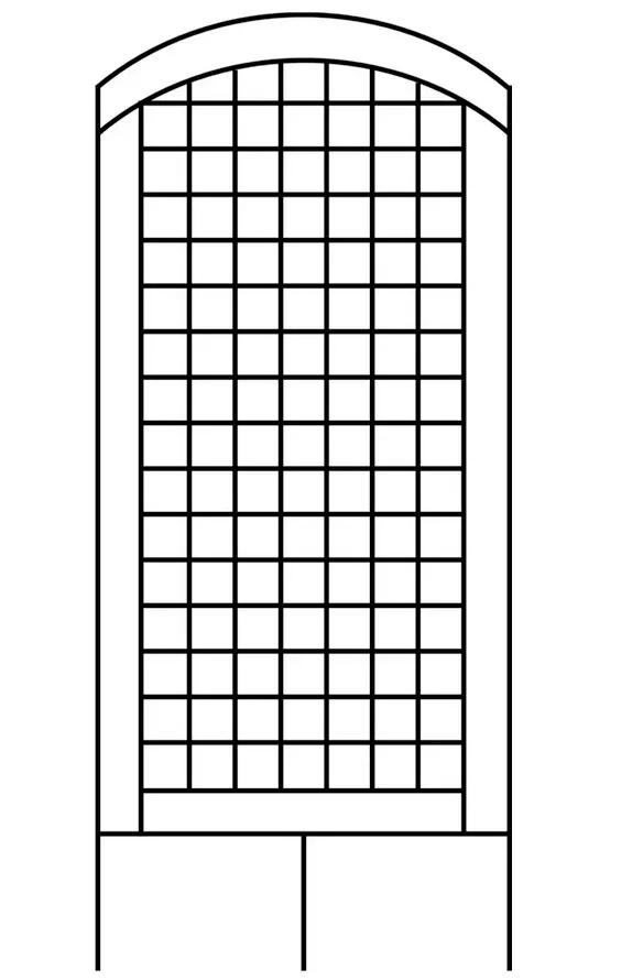 3' Radius Top Trellis