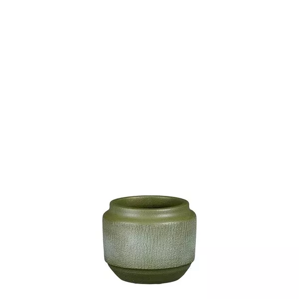 Aveiro Ceramic Pot Dark Green