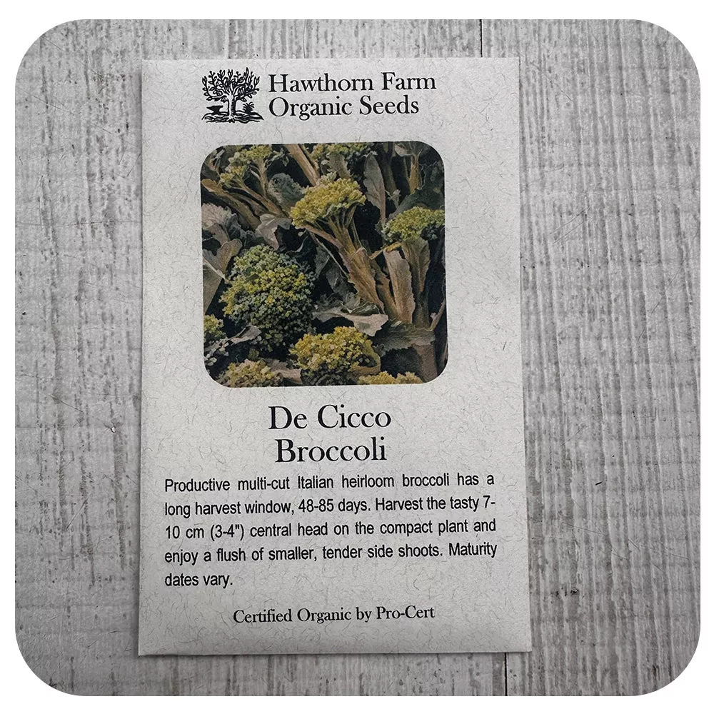 Broccoli(Hawthorn Farm ORGANIC Seeds)
