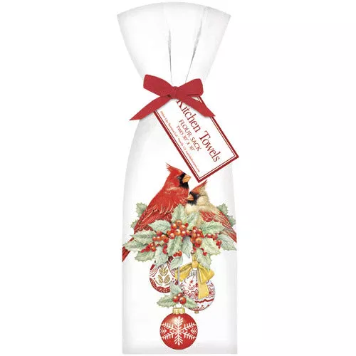 Cardinal Ornaments Towel Set
