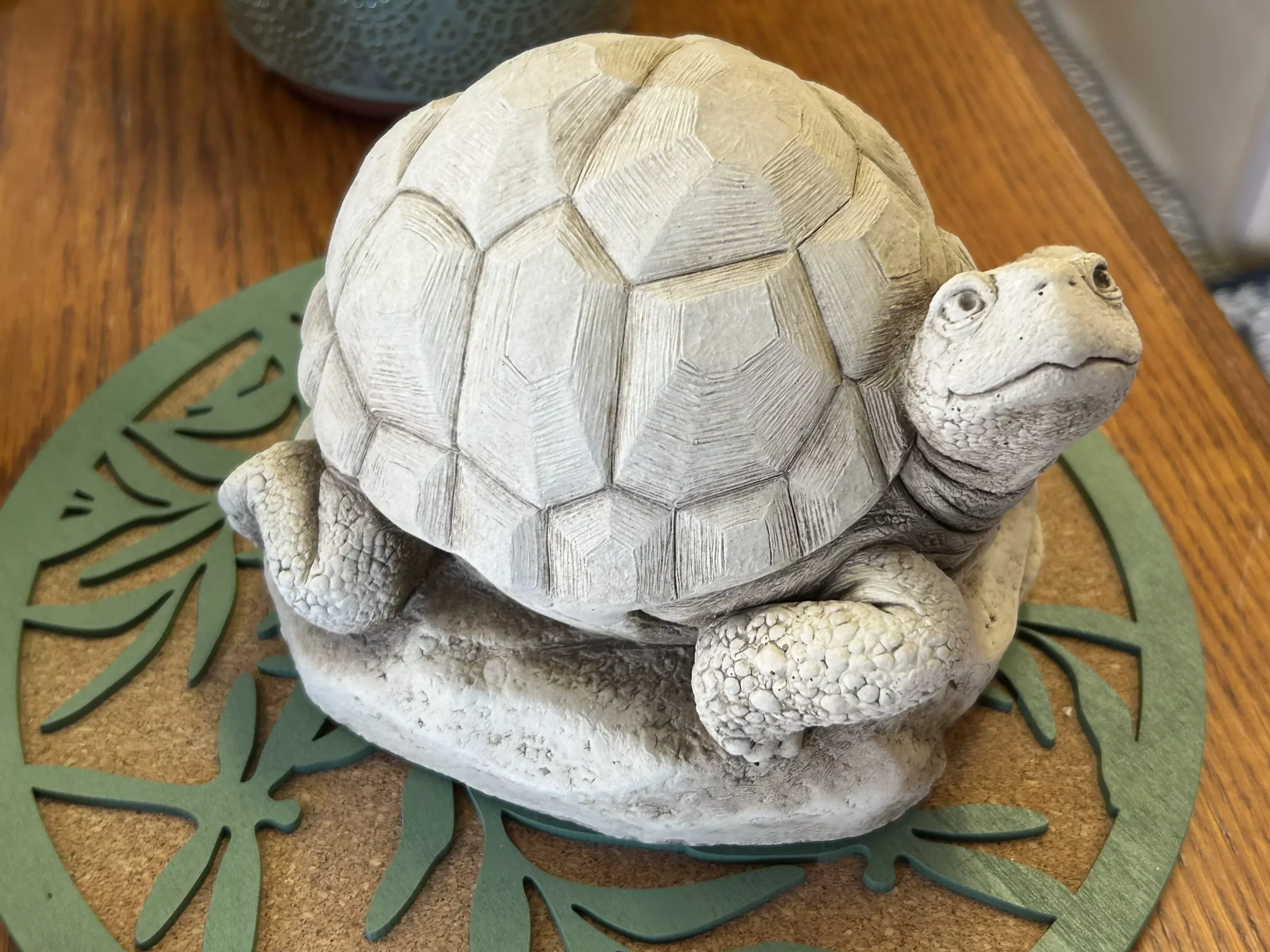 CARUTH STONE SCULPTURE TURTLE - WILLIAM