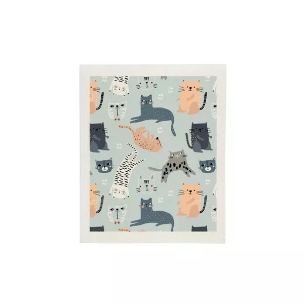Cats Sponge Cloth