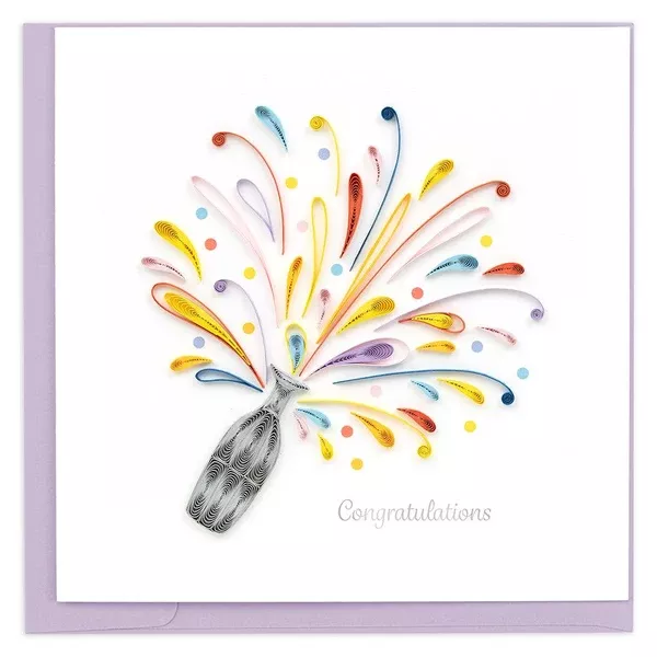 Celebration Congrats Quilling Card