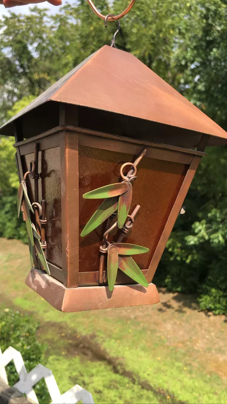 Copper Lantern 9”