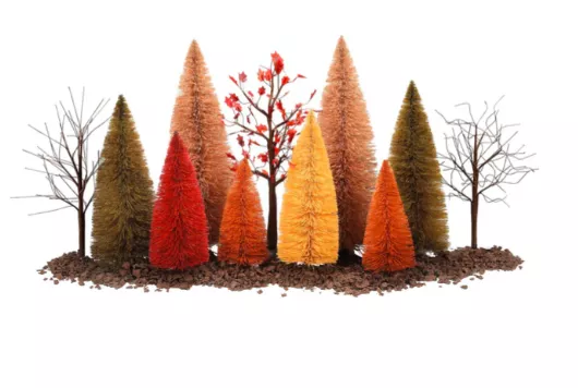 Department 56 Village Accessories- A Splendid fall landscape