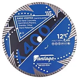 Diamond Vantage Vortex Diamond Blades
