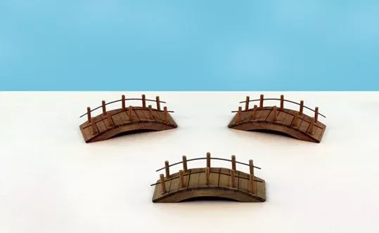 FAIRY WOODEN BRIDGE 4.5"X1"