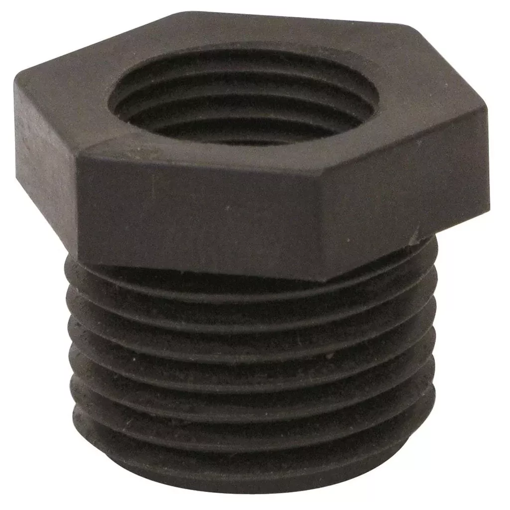 Fimco Adapter, Poly 1/2" MNPT x 1/4" FNPT 5041073
