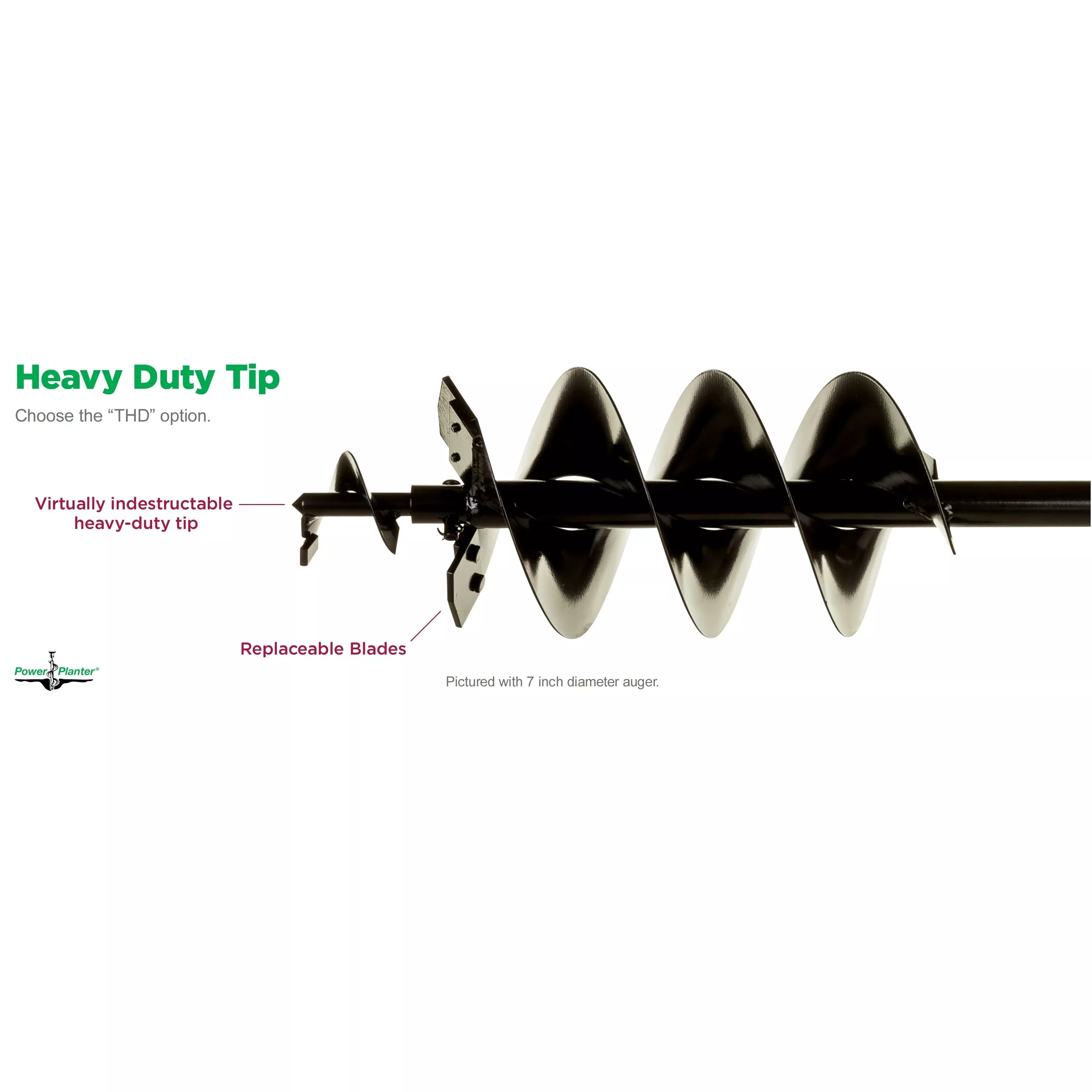 Gallon Pot & Post Hole Auger (7" x 28")