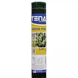 Garden Fence 3' X 25' Grn 2" Grid Tenax