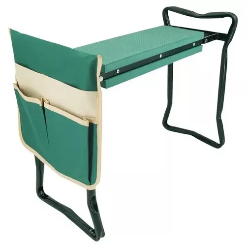 Garden Kneeler & Bench with Tool Pouch
