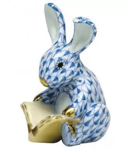 Herend Storybook Bunny – Blue