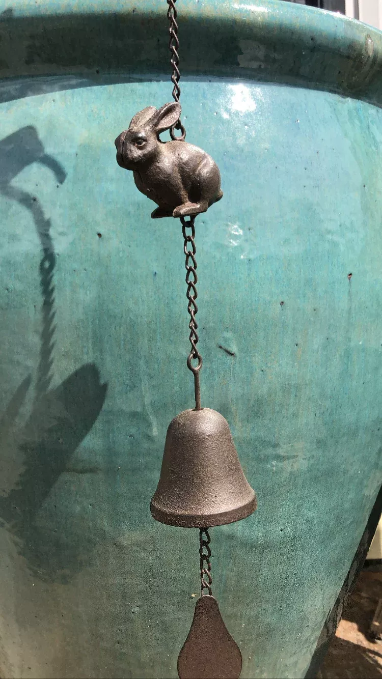Iron Bunny Chime 20”