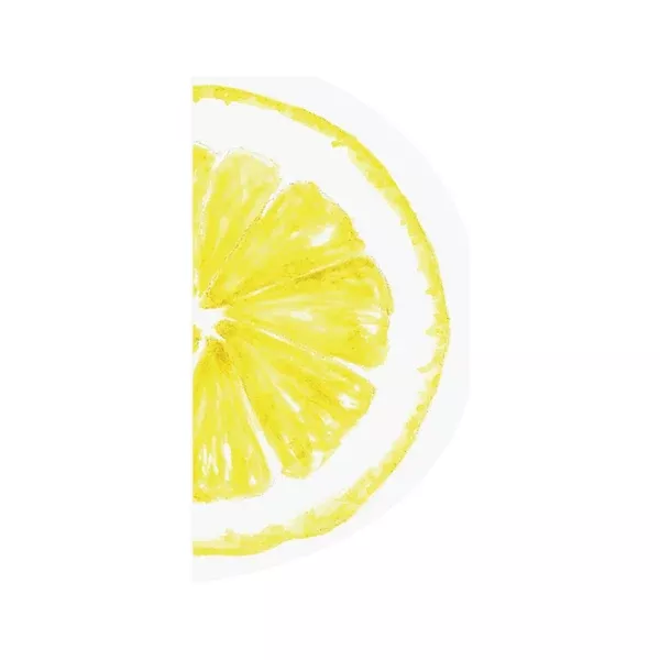 Lemon Slice Shaped Napkins