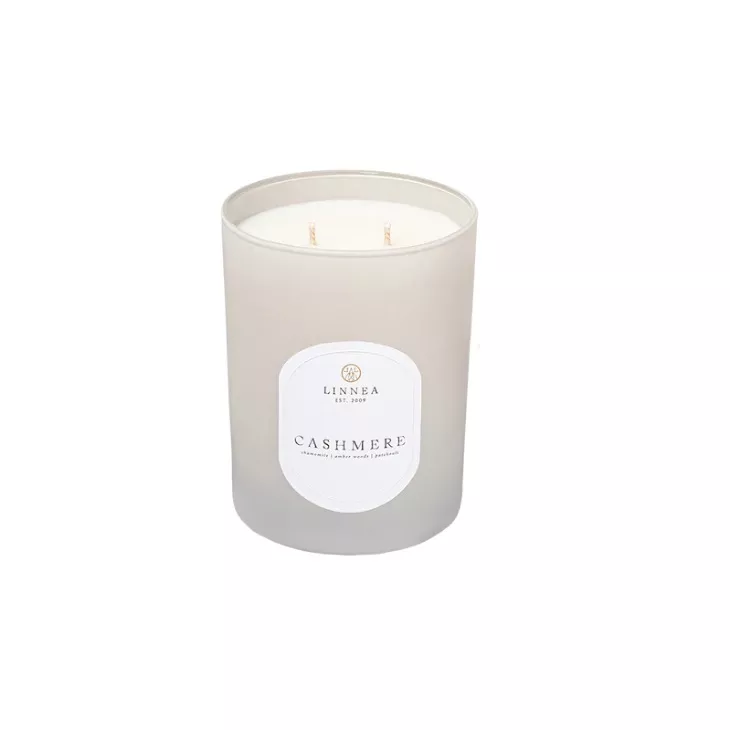 Linnea Cashmere Two Wick Candle