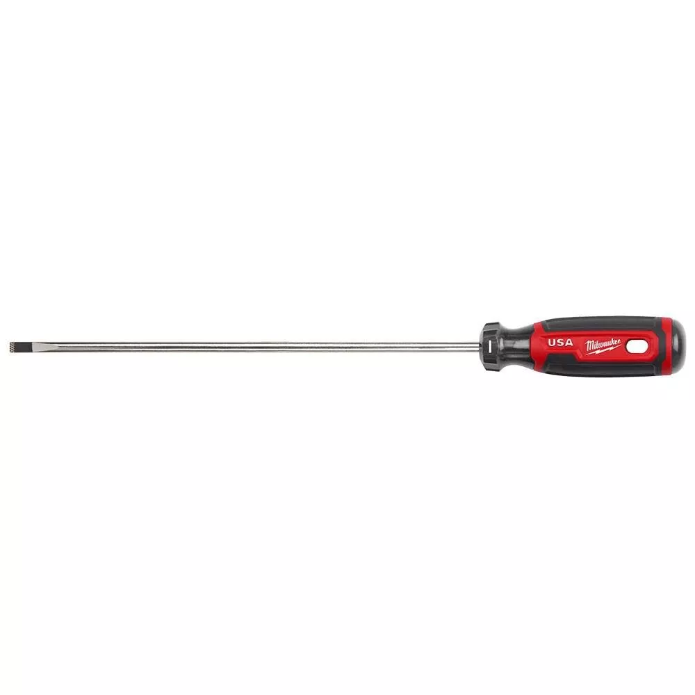 Milwaukee 1/4″ Cabinet 10″ Cushion Grip Screwdriver