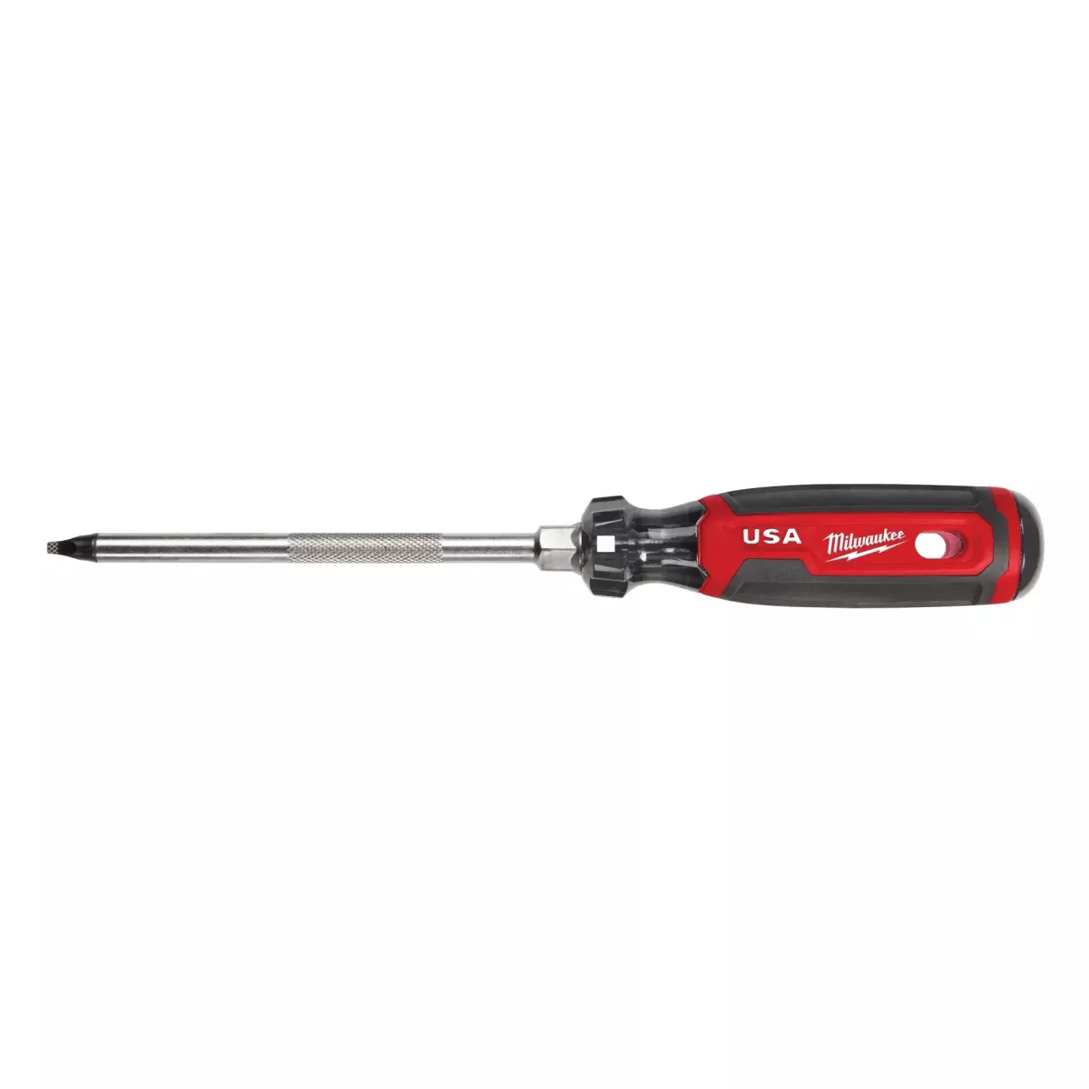 Milwaukee #3 Square 6″ Cushion Grip Screwdriver