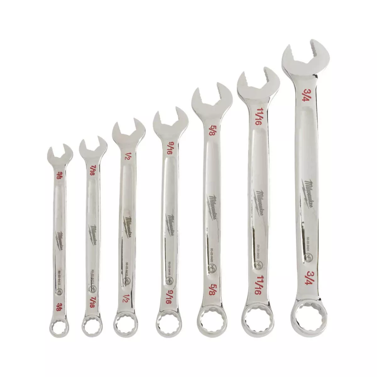 Milwaukee 7pc Combination Wrench Set – SAE