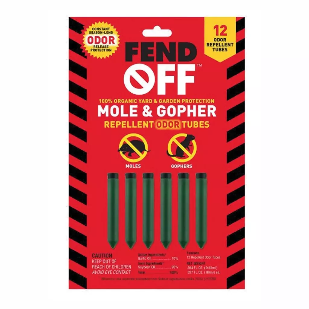 Mole and Gopher Garlic Repellents