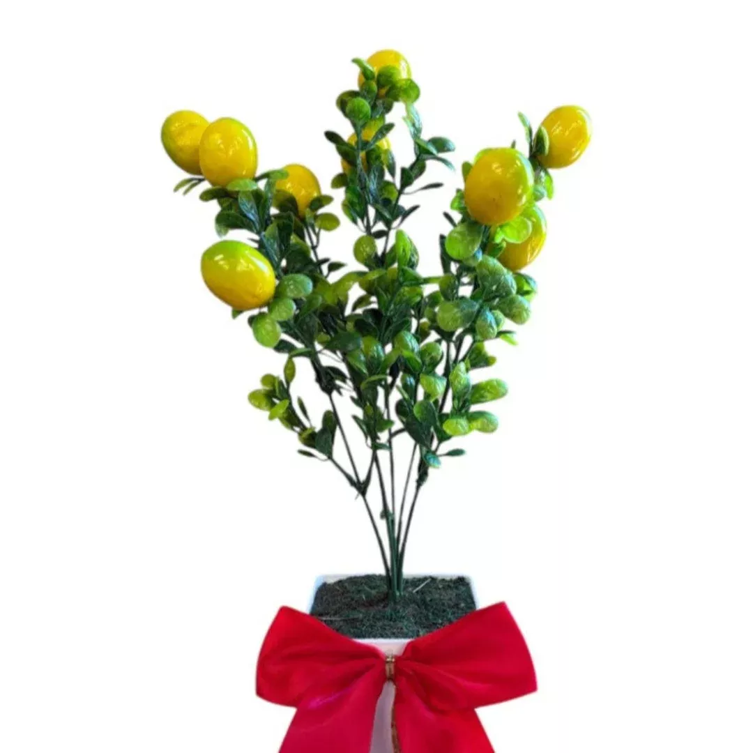NEW - Artificial Lemon Bonsai(Good Gift)