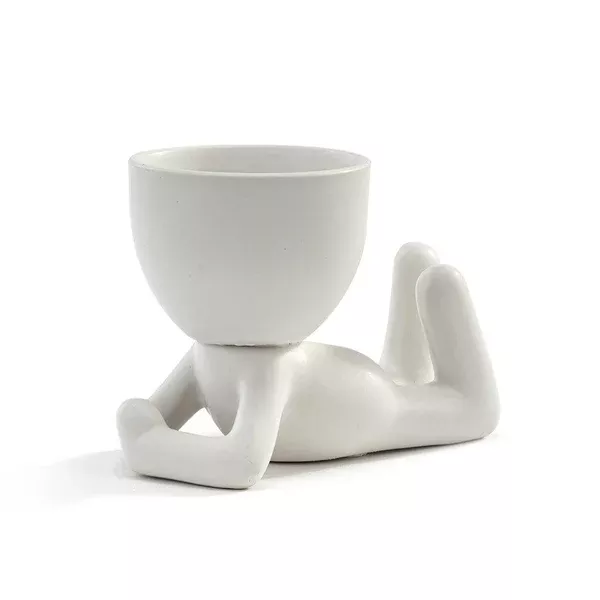 Pot Head Planter Laying