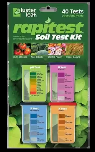 Rapitest Soil Test Kit (40 Tests)