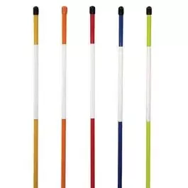 Reflective Fiberglass 4 ft Marking Stakes, Bundle of 25