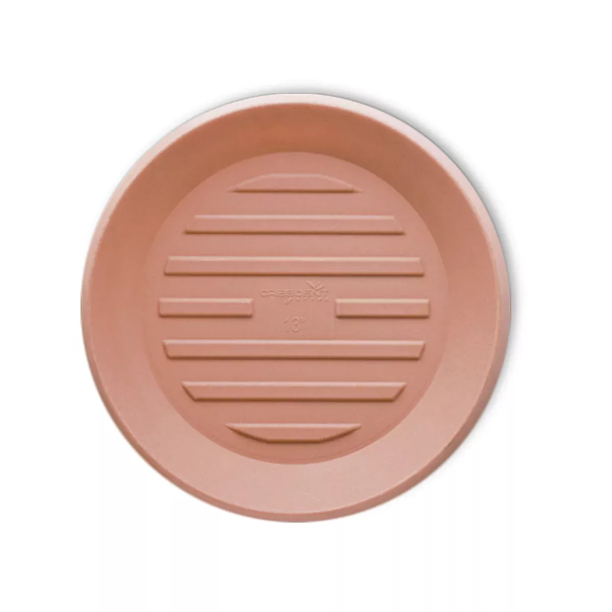 Saucer 11" Weathered Terrcotta