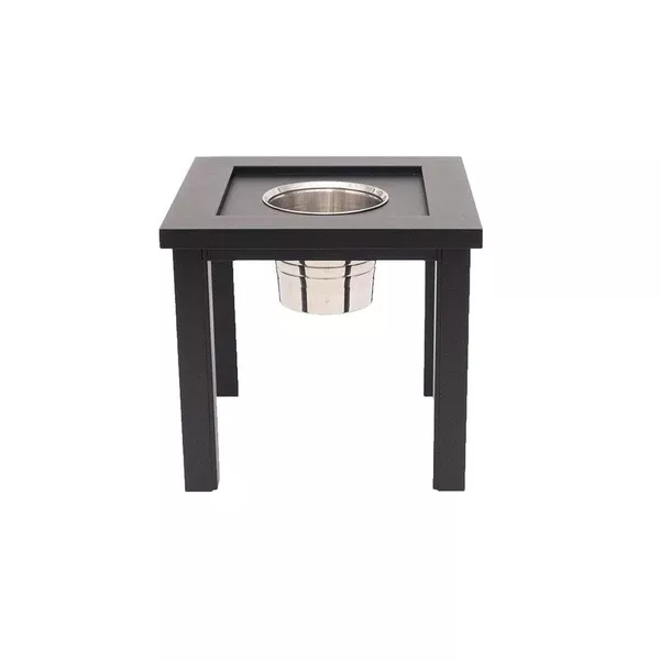 Sherwood Ice Bucket/Table Black