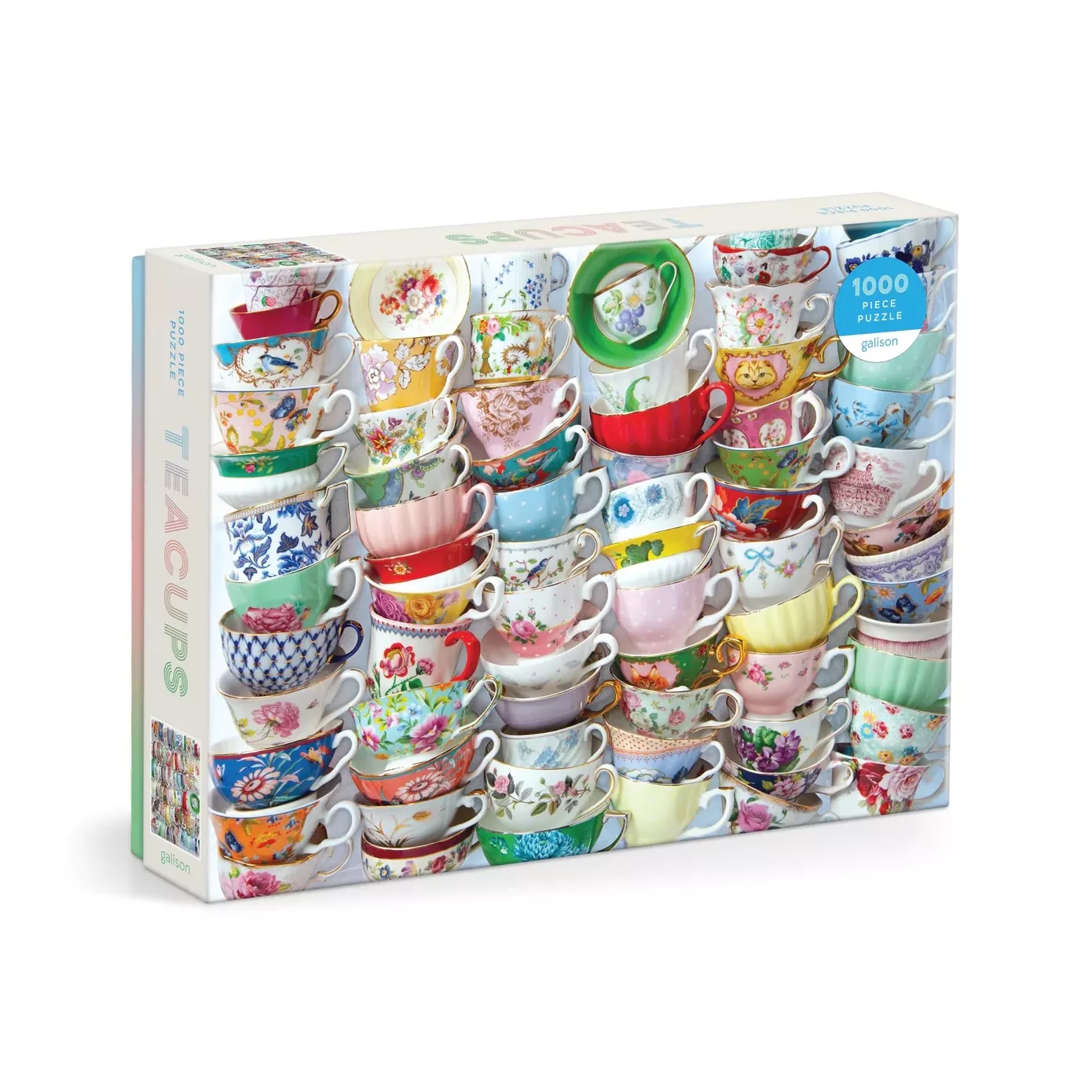 Teacups 1000 Piece Puzzle