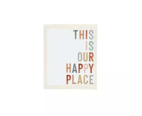 This is Our Happy Place Sponge Cloth