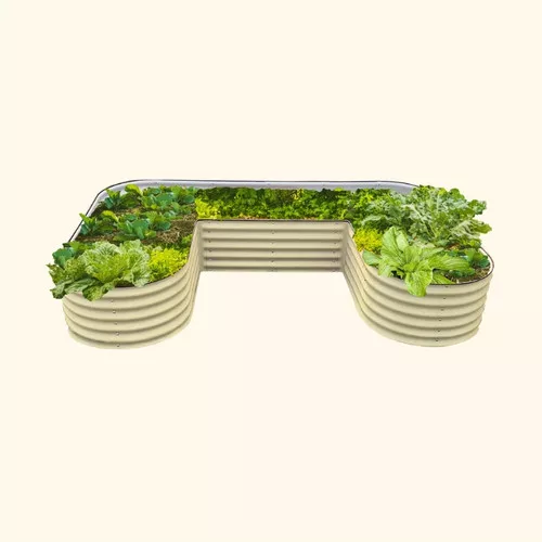 U-Shaped Metal Raised Garden Bed Kit (Standard)