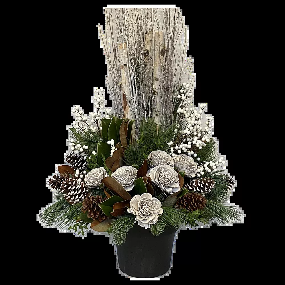 Urn - Rosettes and Branches
